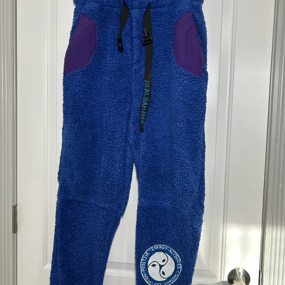 Real Bad Man Out of Mind BOA Fleece Pant Size size large - Picture 3 of 10